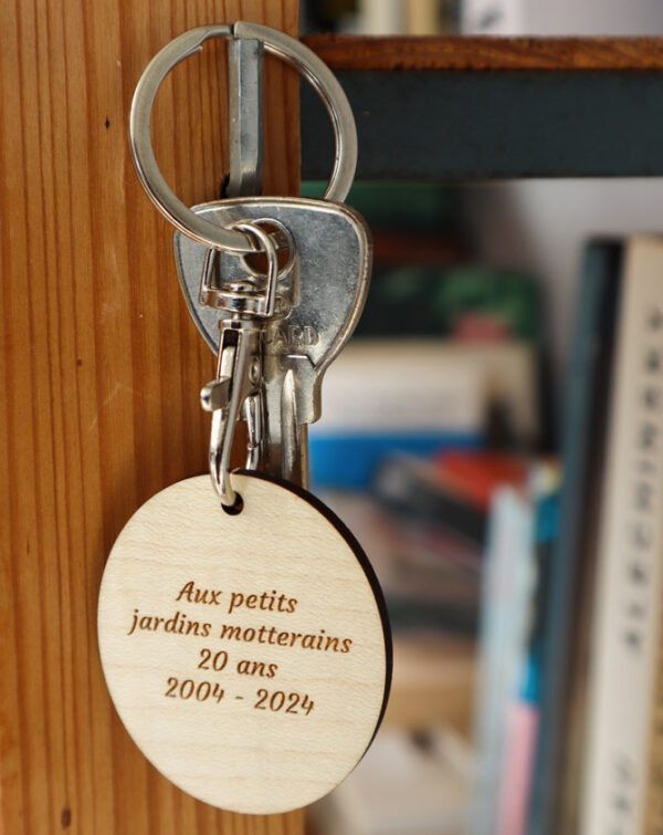 Porte-clés en bois