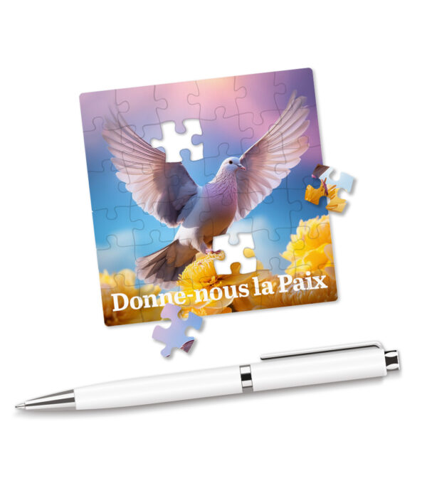 Puzzle en bois personnalisable