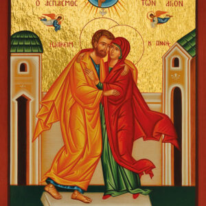 Icône La Rencontre d'Anne et Joachim