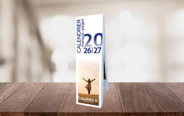 Calendrier marque-pages 2026 / 2027 –  Laudato si’