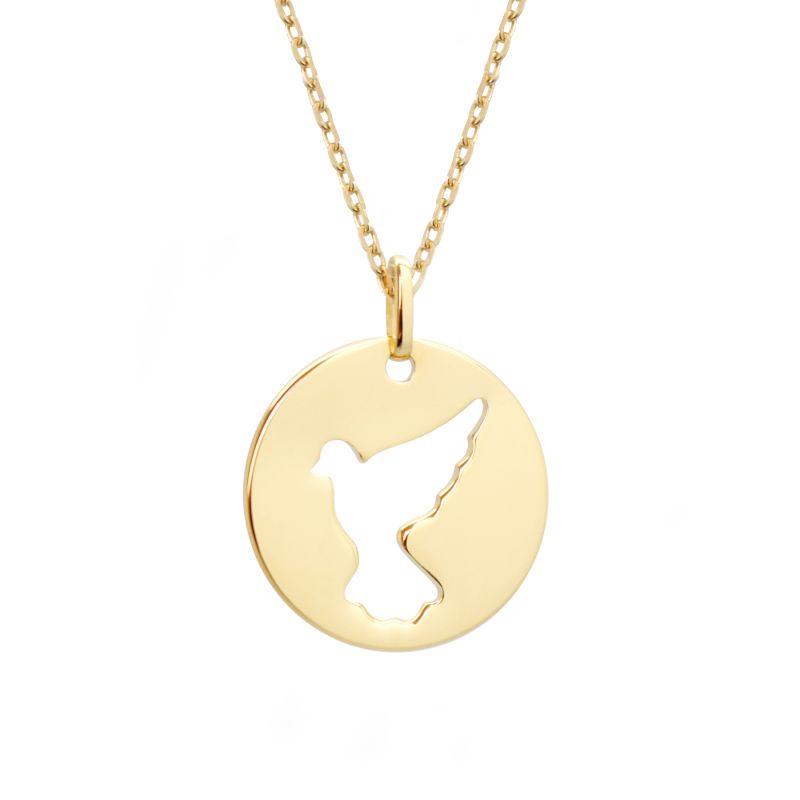 Collier colombe ajourée