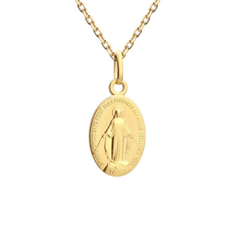Collier médaille miraculeuse