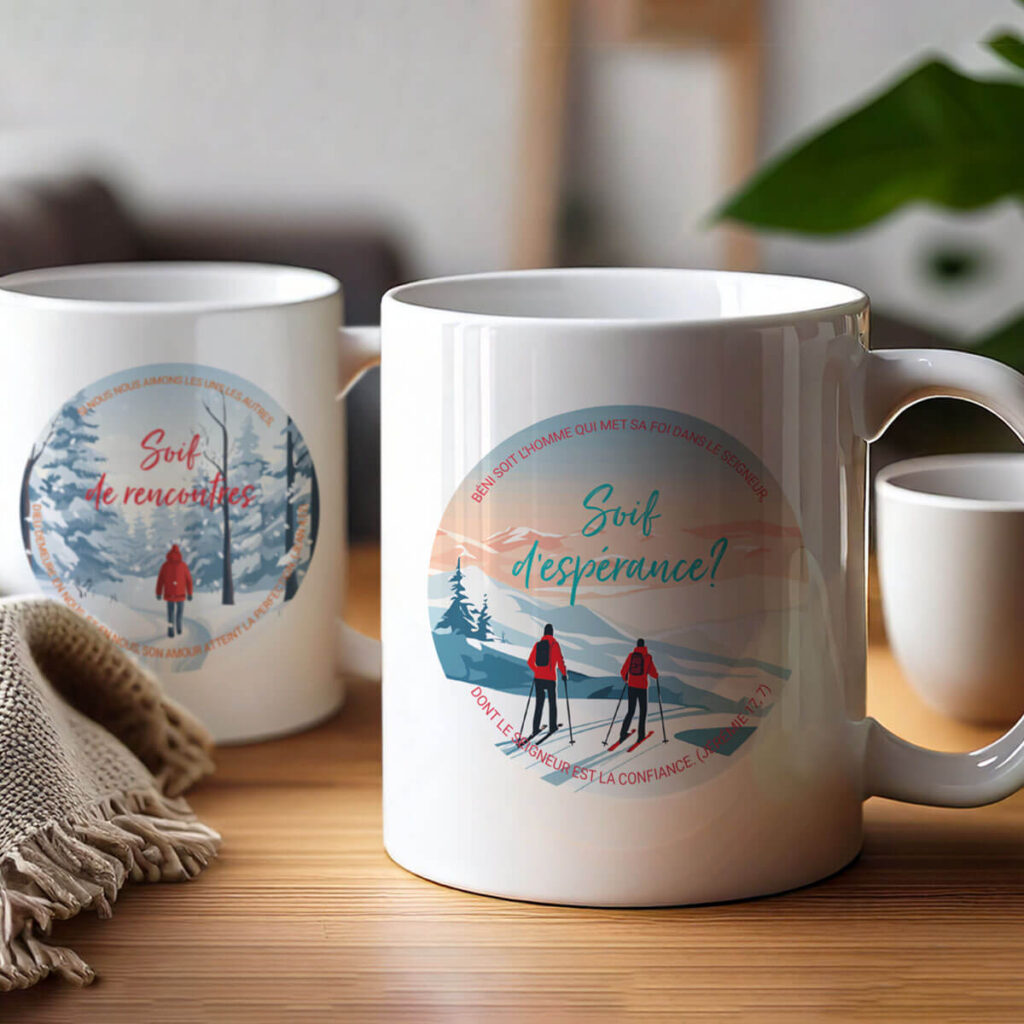 Collection « Soif de » – 13 mugs inspirés des Écritures