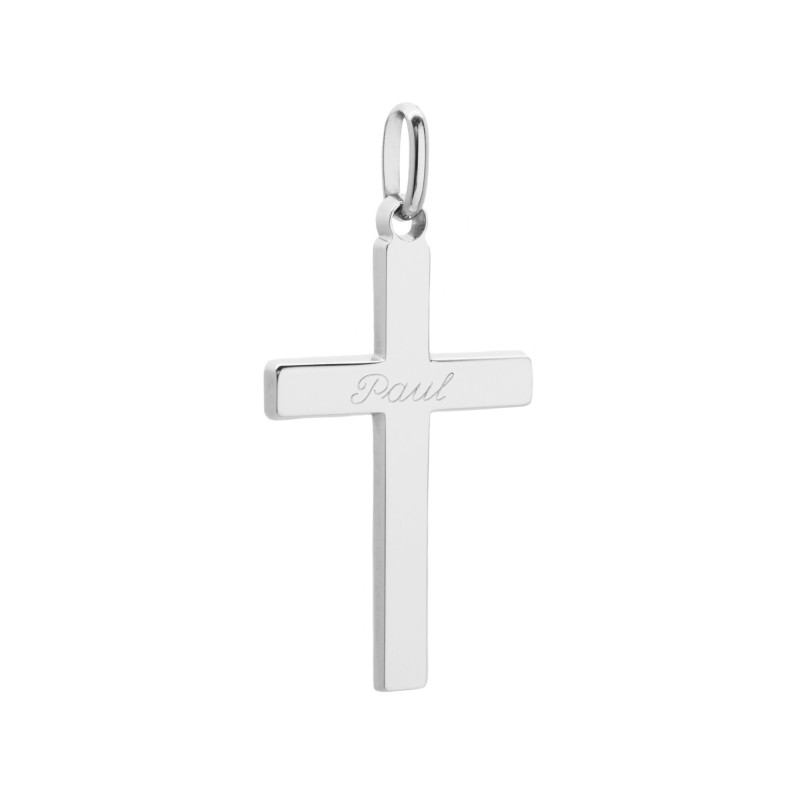Pendentif croix en argent