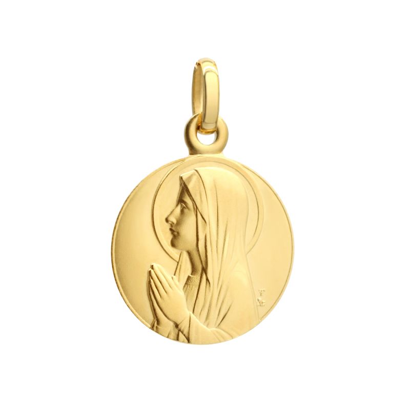 Pendentif médaille Vierge Ave Maria