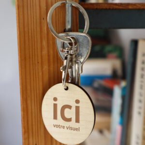 Porte-clés en bois