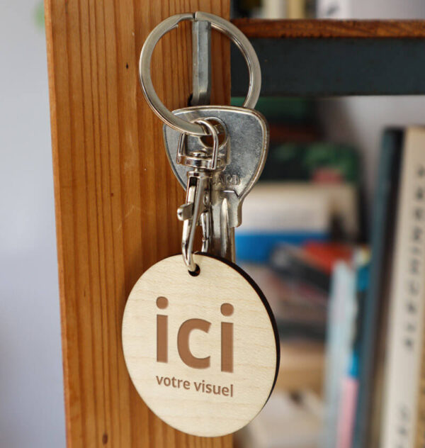 Porte-clés en bois