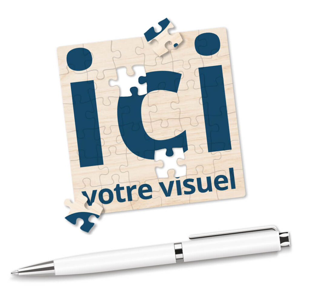 Puzzle en bois personnalisable